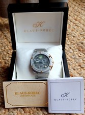 Rare Klaus Kobec COMMANDO Wristwatch Boxed