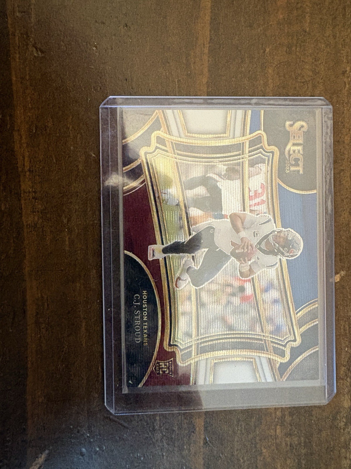 2023 Panini Select C.J. Stroud RC #338 Tri-Color Field Level /75 Texans RC