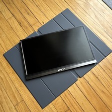 KYY K3 15.6" IPS LED Portable Monitor 1920x1080 USB-C HDMI Black