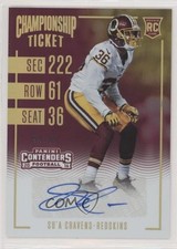 2016 Panini Contenders Championship Ticket 94/99 Su'a Cravens #181 Auto 0x1