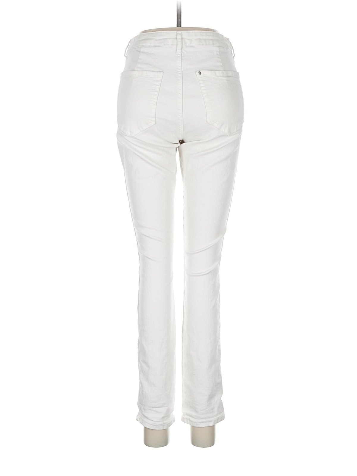 &Denim by H&M Women Ivory Casual Pants 6 thumbnail 2