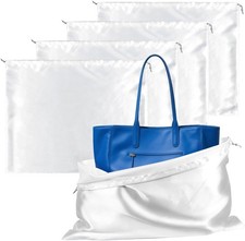MAQIHAN 4 Pack Dust Bags for Handbags - Silk Purse Dust Bags for Handbag Storage