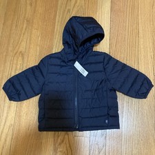 Gap Kids Puffer Jacket Color Navy 0-6 Months