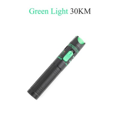Visual Fault Locator Green Light VFL Fiber Optic Test Pen 30KM Optical Tester