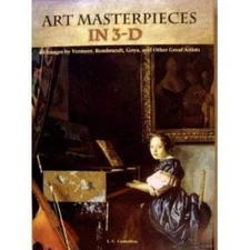 Art Masterpieces in 3-D - Hardcover By L. C. Casterline - GOOD