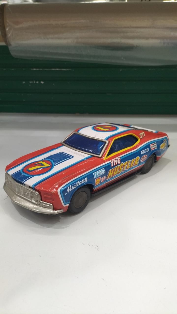 ブリキ FORD MUSTANG マッハ1 70s T.P.S. the-swinger-ford-mustang-