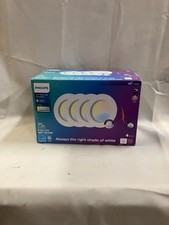 Philips 5/6 LED Recessed Downlight 4 Pack 75W Eq Dimmable Wet Rated
