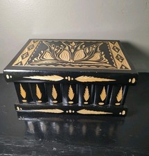 Giant jewelry puzzle box magic hidden key dra...
