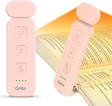 Reading Light, Rechargeable Book Light for Reading in Bed