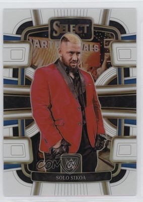 2024 Panini Select WWE Concourse White Prizm 43/125 Solo Sikoa #26 3hd