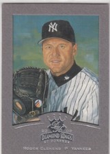 2002 Diamond Kings Roger Clemens Framed 400/400 Yankees #29