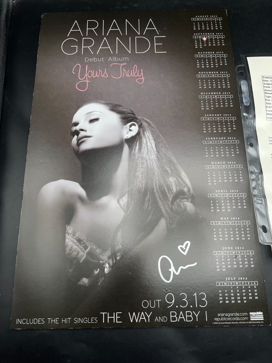 Ariana Grande 直筆サイン入りCD Ariana Grande Eternal Sunshine Deluxe: Brighter Days Ahead