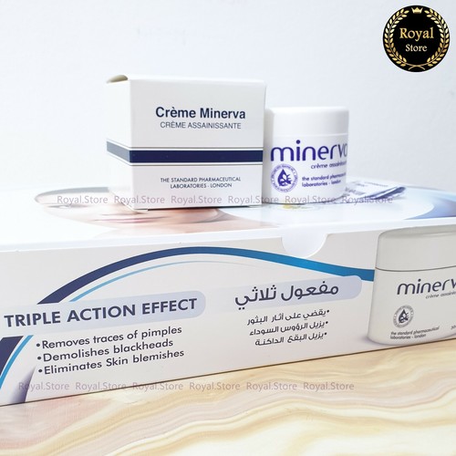 Original Minerva Cream assainissante For Acne And Blemish 30ml كريم منيرفا - Picture 5 of 7