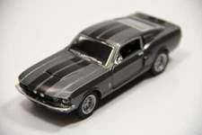 New Kinsmart 5" 1967 Shelby GT-500 Ford Mustang Diecast Model Toy Car 1:38 Grey