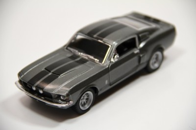 #ad New Kinsmart 5quot; 1967 Shelby GT 500 Ford Mustang Diecast Model Toy Car 1:38 Grey $9.98