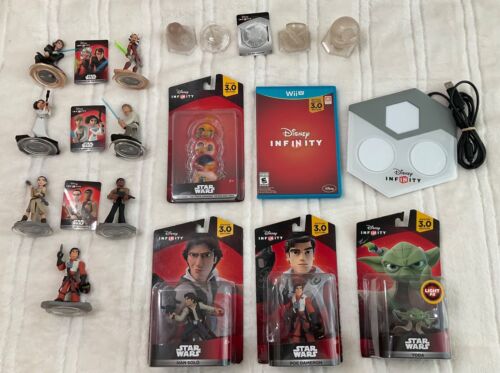Disney Infinity 3.0 Wii U Game, Gamepad, And 10 Figure Bundle - Star Wars