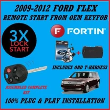 100% Plug and Play Remote Start 2009-2012 Ford Flex 3X LOCK
