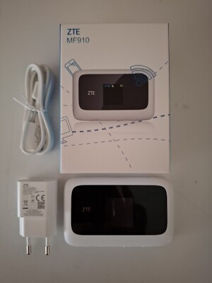 ZTE MF910 WLAN Mobiler Hotspot WiFi LTE 150Mbit Router Modem NEU Ohne simlock