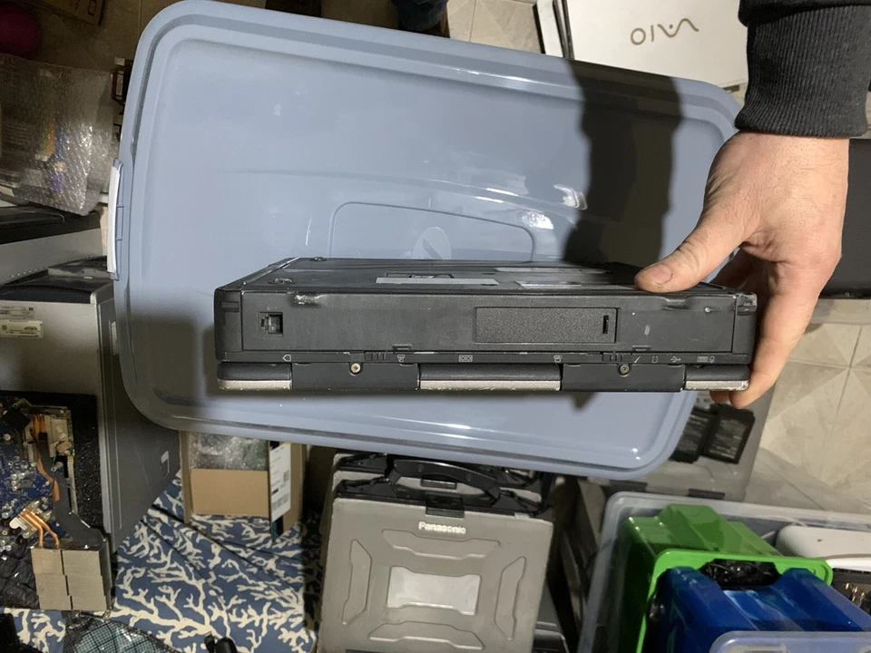 panasonic toughbook Cf-27 Vintage Guerra Ex Militare Perfettamente Funzionante - Imagen 4 de 4