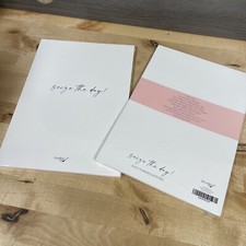 2 Pack Daily Planner Notepad A4 Size 8.3"x11.7" Brand New