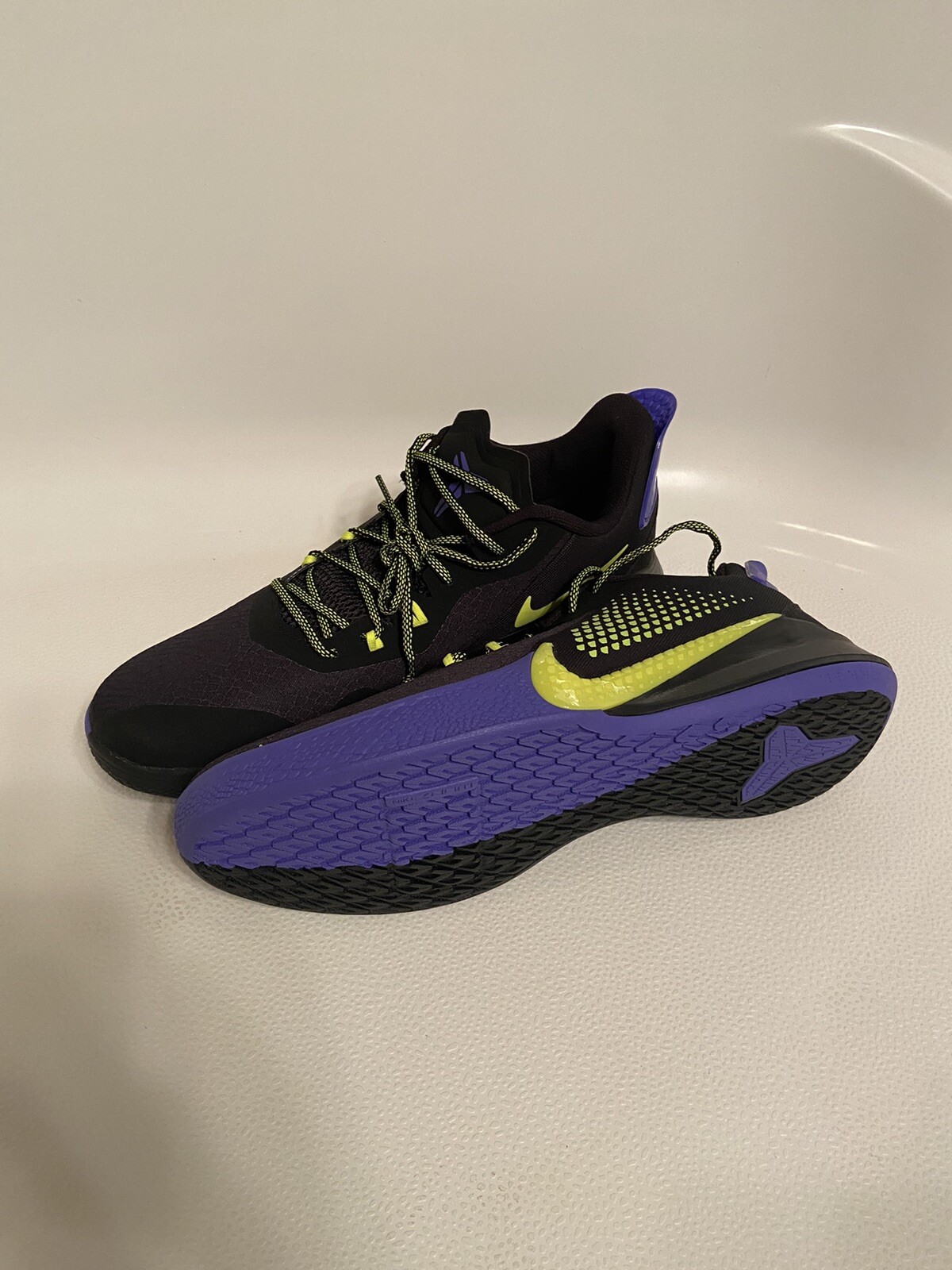 Size 14- Nike Mamba Fury Lakers Away 
