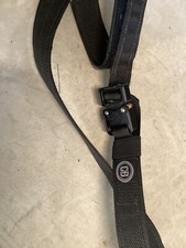 Black tactical belt with Cobra buckle