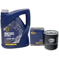 MotoröL ÖLfilter SM113 Set 20W50 5 Liter FüR Citroen Peugeot 405 Suzuki Vitara