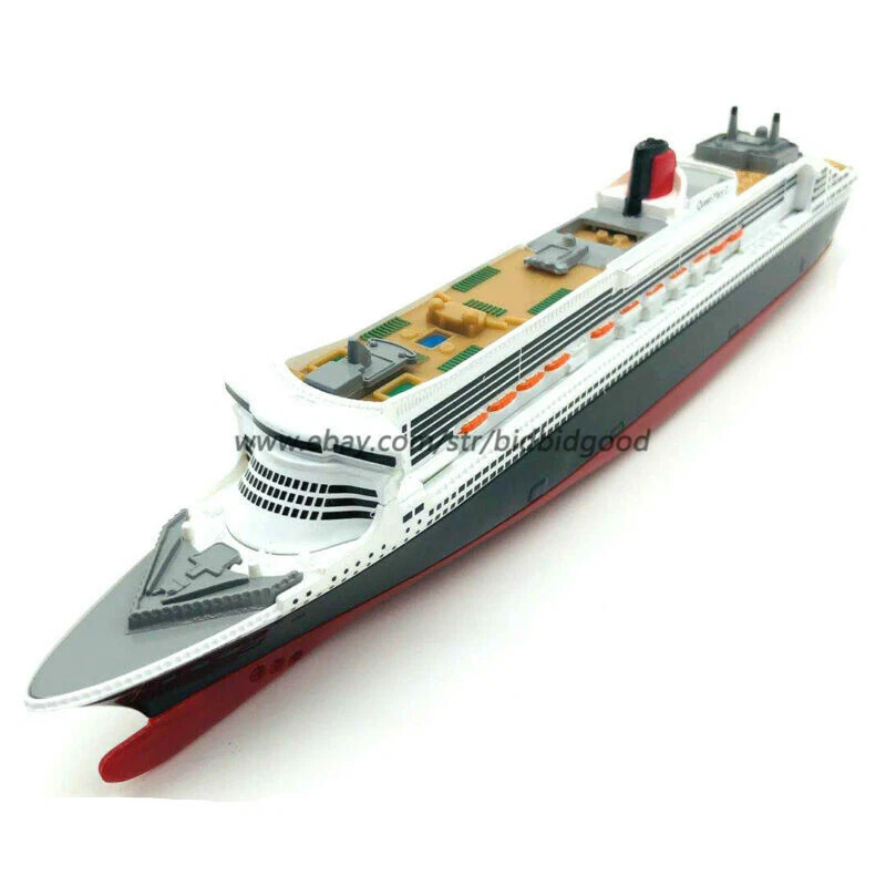1:1400 Queen Mary 2 Metall Diecast Modellschiffe Kinder Sammlung Geschenke Schiffsmodell - Bild 2 von 4