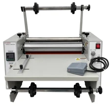 Lamination Heated Roll Laminator  Machine Hot Thermal Laminating Machine Photo