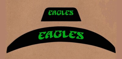 FS GLOSS Philadelphia Eagles TB Lunar Riddell SpeedFLEX Helmet Bumper Decals