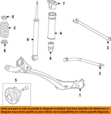GM OEM 20-26 Encore GX Rear Suspension Brake Components-Hub Assy 13546940