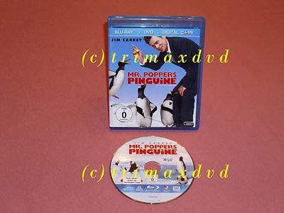 Blu-Ray _ Mr.Poppers Pinguine _ TOP-Zustand _ Noch mehr Filme im SHOP