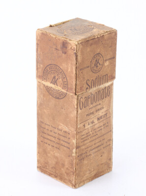 KODAK AUSTRALASIA SODIUM CARBONATE, ONE POUND BOX, SOLD FOR DISPLAY/cks/194999