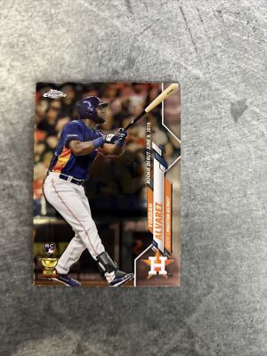 2020 TOPPS CHROME UPDATE YORDAN ALVAREZ RC HOUSTON ASTROS #U-53 | eBay
