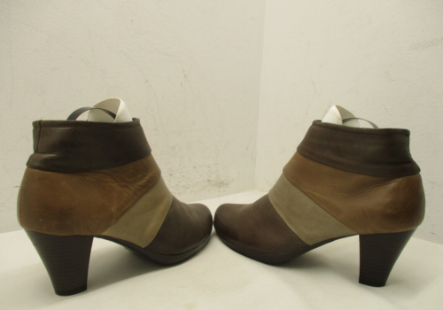 Spring Step Generate Brown Leather Zip Ankle Boots Womens Sz 39 EUR - Picture 5 of 9