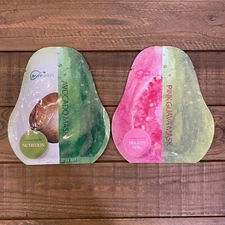Purenskin Avocado Nutrition & Pink Guava Brightening Sheet Masks Korean Skincare
