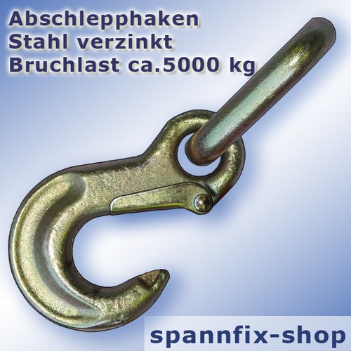 Towing Hook With Triangle Breaking Load Approx. 5000 KG Safety Hook Tow - Picture 3 of 4