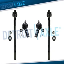Inner Outer Tie Rod End Links for 1999 2000 2001 2002 2003 Lexus RX300