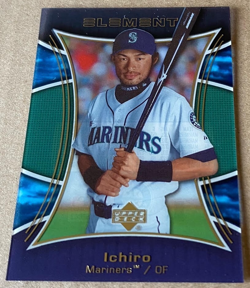 ICHIRO HOF 2007 UPPER DECK ELEMENTS Card #119 NM-MT Condition