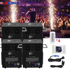 1-4X Cold Spark Firework Machine Stage Effect Machine DMX DJ Event Party Wedding