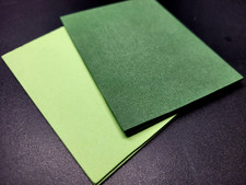 FLY TYING FOAM - 2mm EVA Foam - 2 Pc. - DARK or LITE OLIVE - Fly Tying Materials