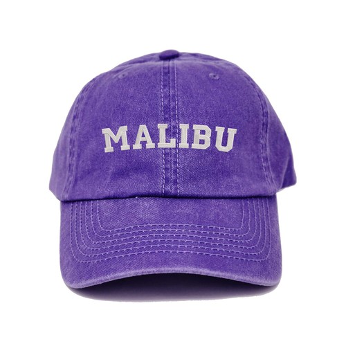 Malibu embroidered dad hat, cap for vacation, souvenir cap - Picture 11 of 14