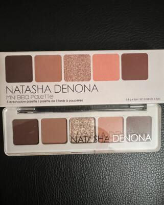 Natasha Denona Mini Biba Eyeshadow Palette, Matte Finish, Free Ship 5 x 0.028 oz