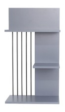 3 Tier Wooden Wall Shelf Home Office Storage Shelving Unit Shelves Bookcase Tidy