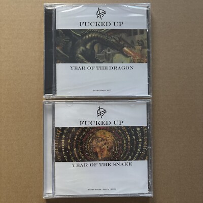 Fucked Up  2 X CD LOT Tankcrimes Hardcore Punk
