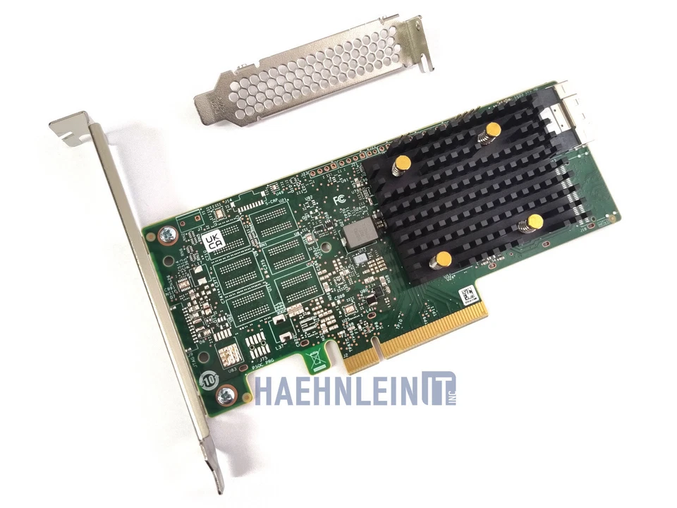 Broadcom LSI 9500-8i Tri-Mode HBA Controller 12Gbps SATA SAS PCIe 4.0 x8 + cable - Image 2 of 4
