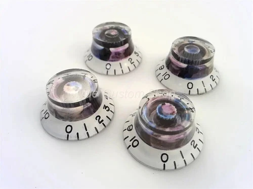 Genuine White, Abalone Bead Topper Knob for Gib Les Paul SG Pure LP-