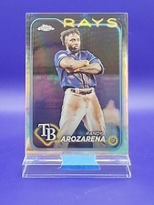 Randy Arozarena 2024 Topps Chrome Prism Refractor SP 🔥 Rays