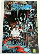 SPAWN #17 NEAR MINT 1993 TODD MCFARLANE IMAGE COMICS b-344