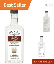 11 fl. oz Clear Vanilla Extract   No Artificial Colors, Non-GMO, Gluten-Free